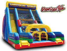 22' Vertical Rush Dual Lane Slide 22' Vertical Rush Dual Lane Slide