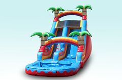 16' Tropical Palm Tree Water Slide 16' Tropical Palm Tree Water Slide
